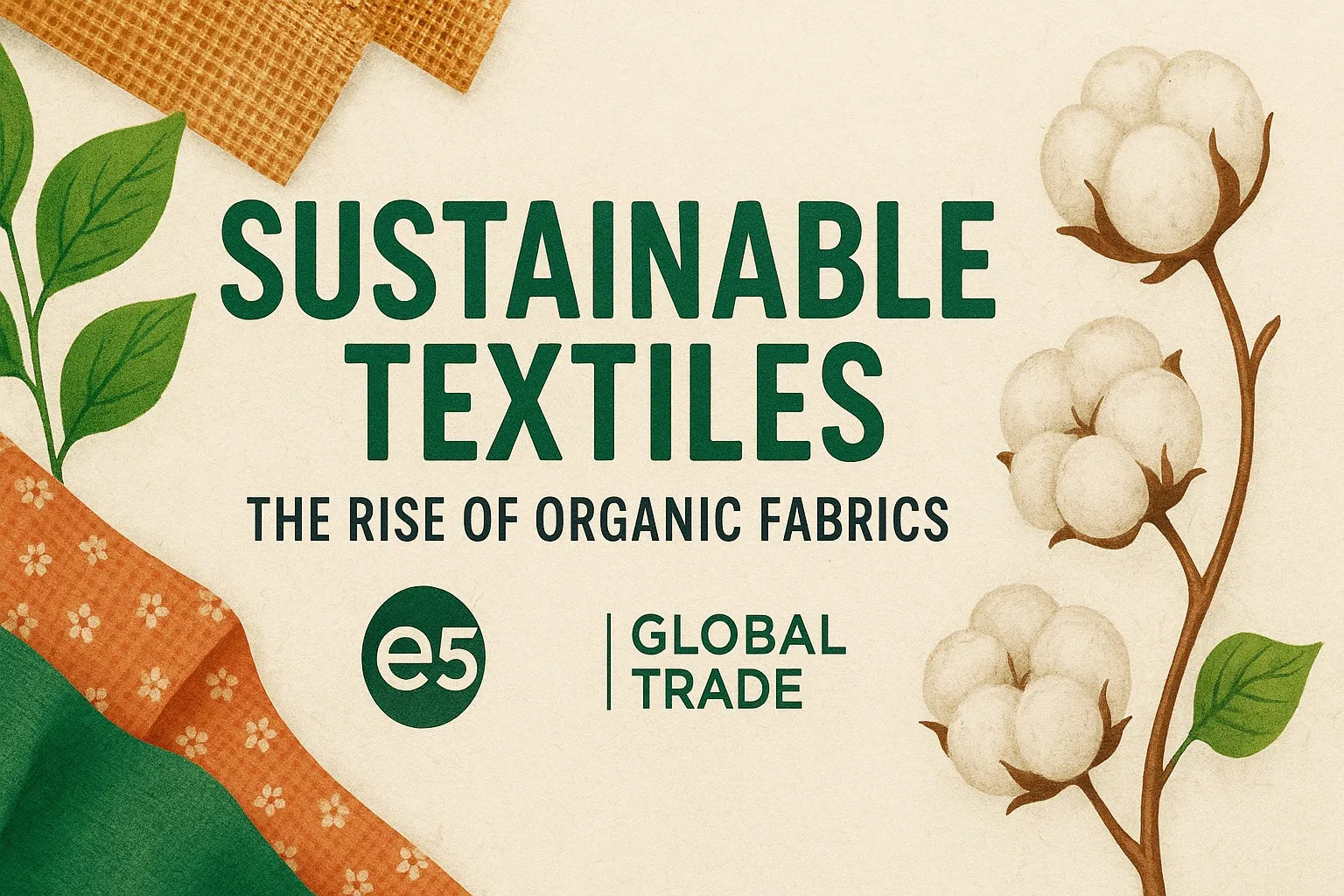 Sürdürülebilir Tekstil: Organik Kumaşların Yükselişi