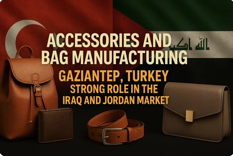 Gaziantep Aksesuar ve Çanta İmalatı: Irak ve Ürdün Pazarında Güçlü Rol