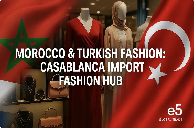 Fas ve Türk Modası: Kazablanka İthal Moda Merkezi