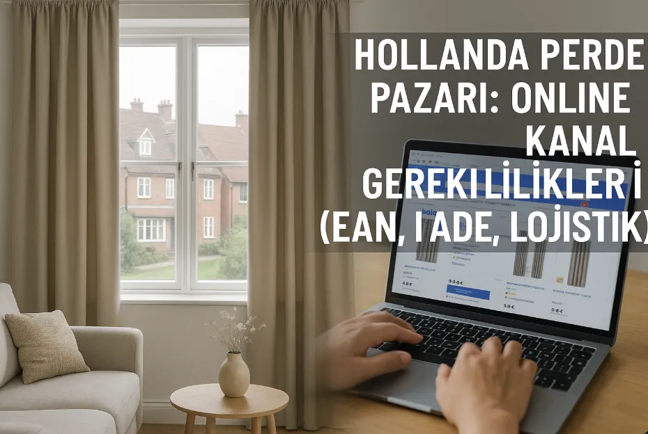"Hollanda Perde Pazarı: Online Kanal Gereklilikleri (EAN, İade, Lojistik)"