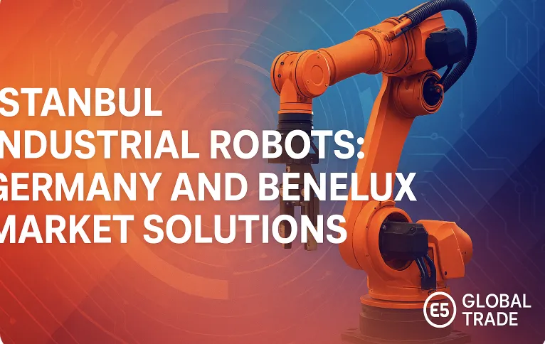İstanbul Endüstriyel Robotlar: Almanya ve Benelux Pazarı İçin Çözümler