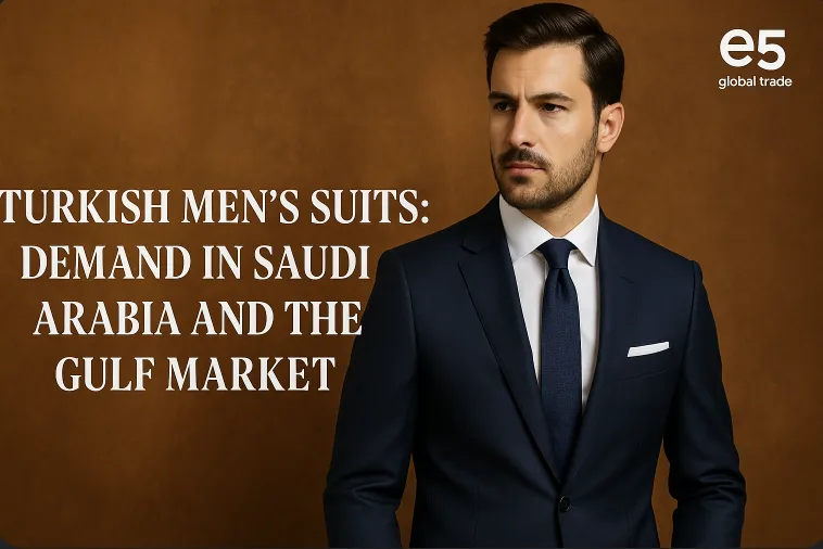 Türk Erkek Takım Elbiseleri: Suudi Arabistan ve Körfez Pazarında Talep