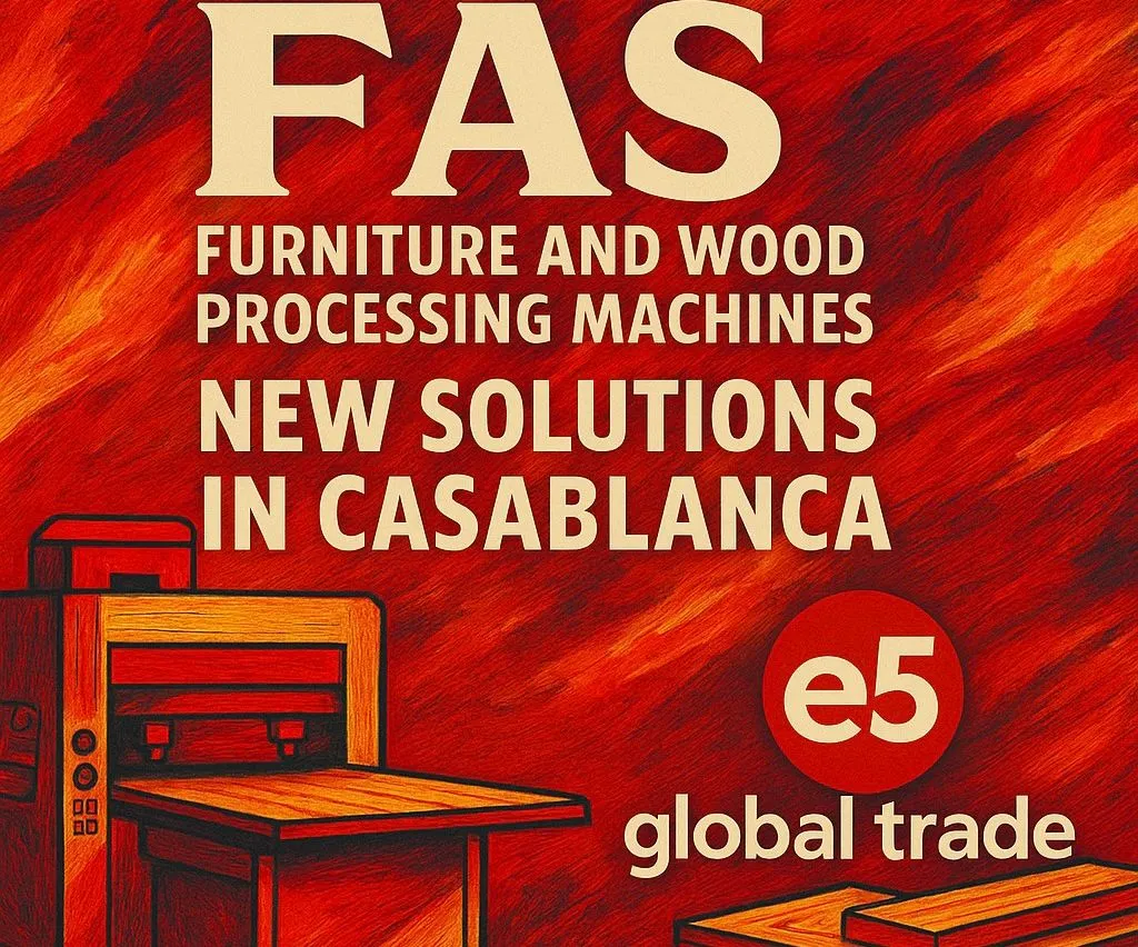 Fas Mobilya ve Ahşap İşleme Makineleri: Kazablanka’da Yeni Çözümler