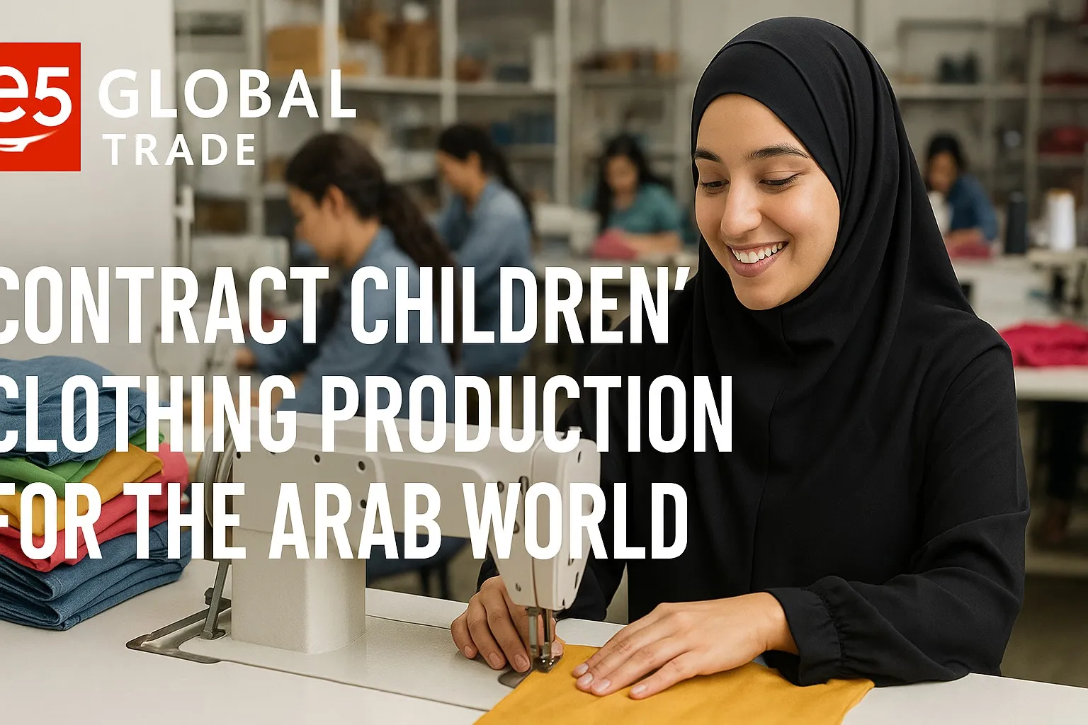 Arap Dünyası İçin Fason Çocuk Giyimi Üretimi