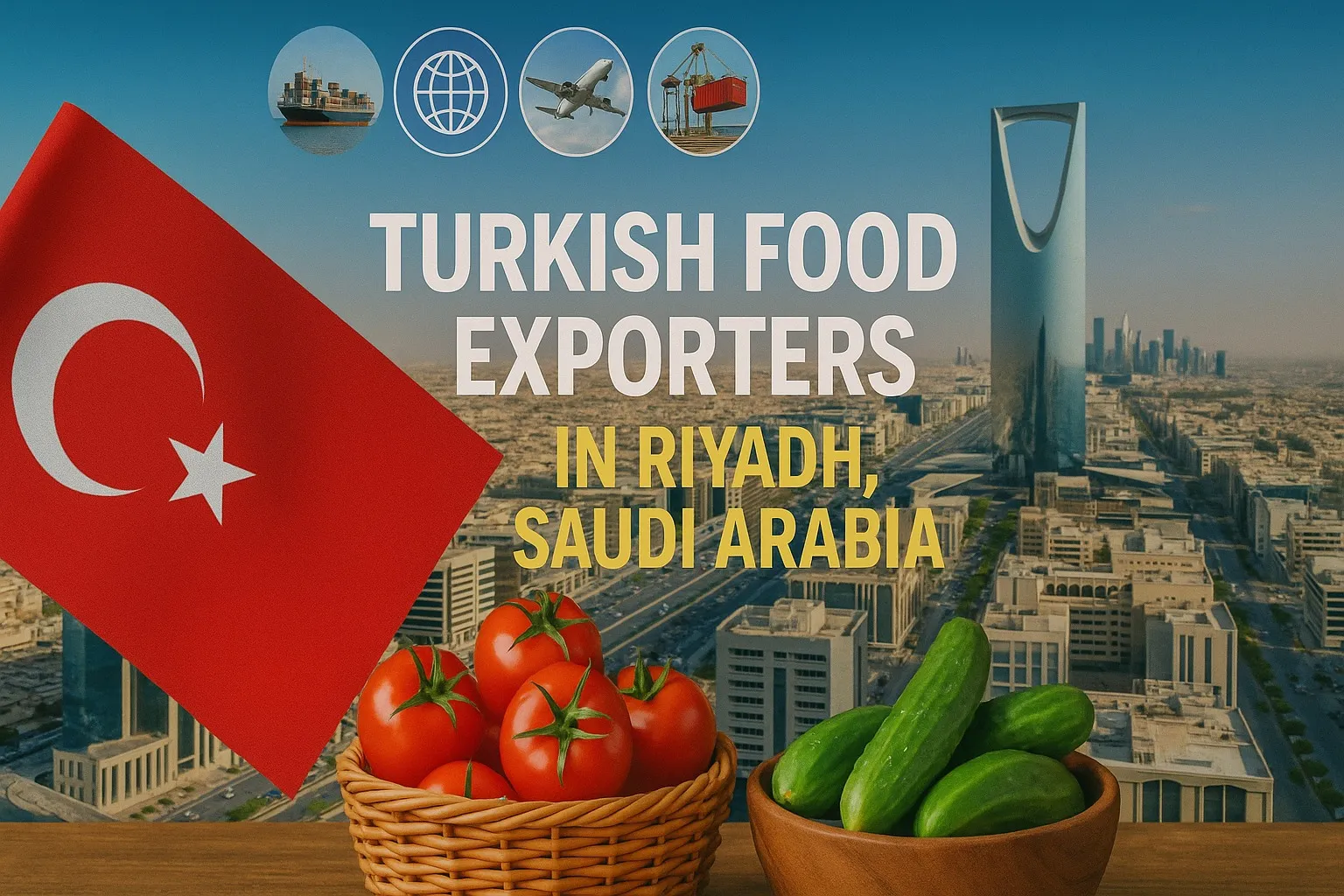 Suudi Arabistan Riyad'da Türk Gıda İhracatçıları