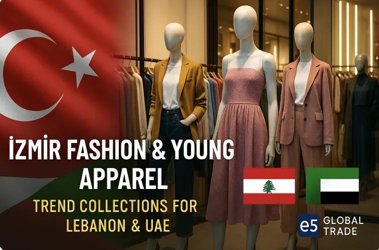 İzmir Moda ve Genç Giyim: Lübnan ve BAE İçin Trend Koleksiyonlar
