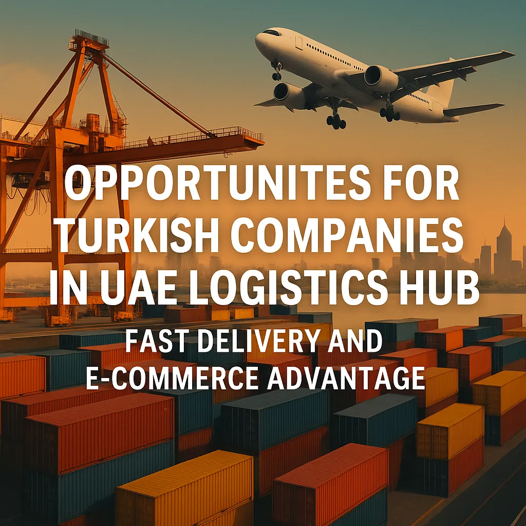 "🇦🇪BAE Lojistik Üssünde Türk Firmaları İçin Fırsatlar: Hızlı Teslimat ve E-Ticaret Avantajı"