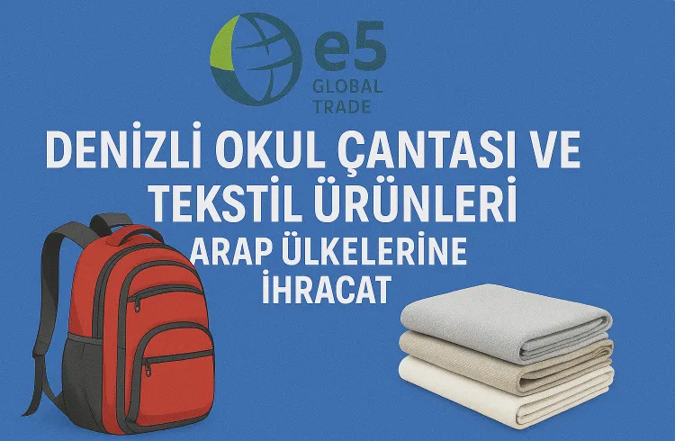 Denizli Okul Çantası ve Tekstil Ürünleri: Arap Ülkelerine İhracat