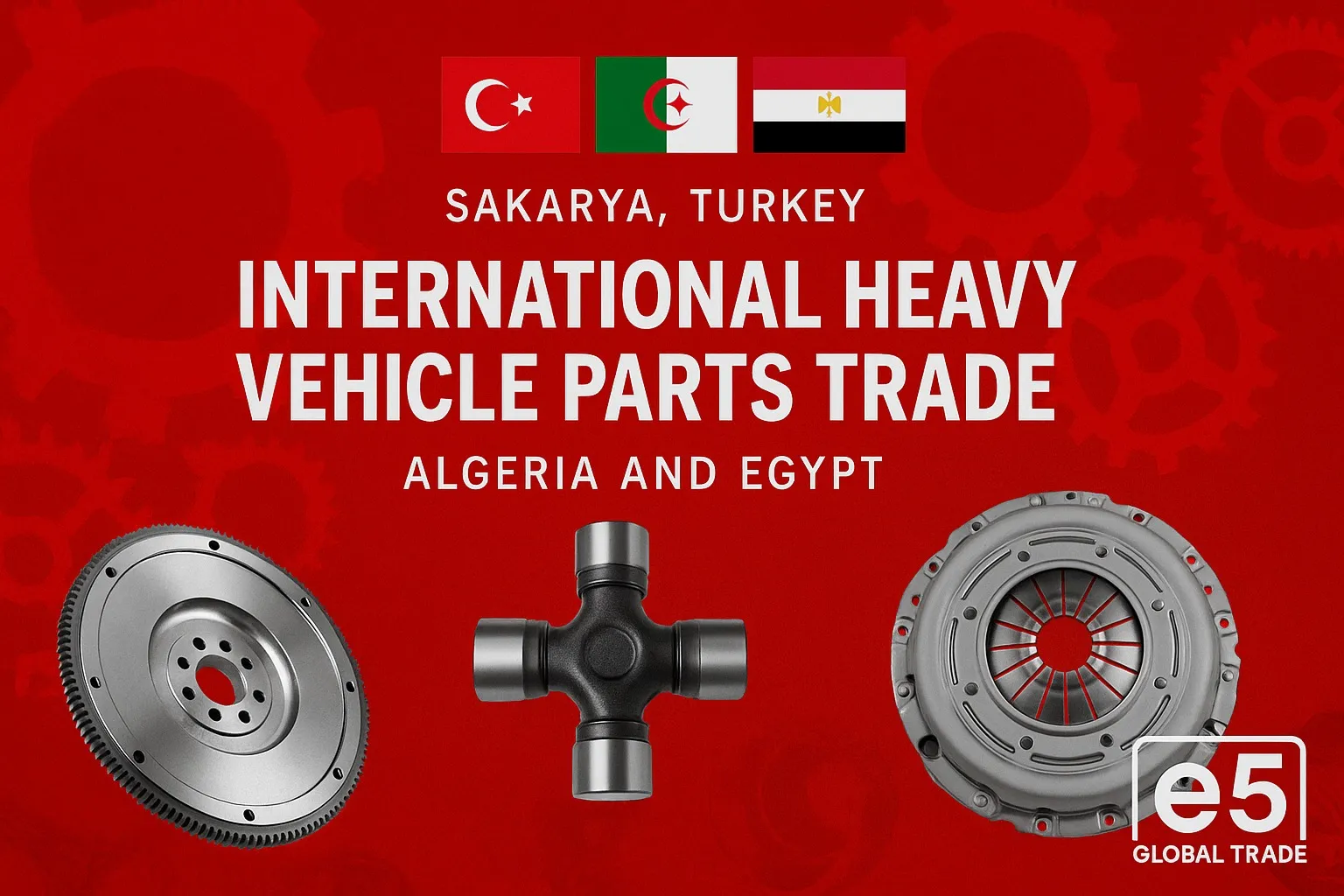 Sakarya Türkiye ağır vasıta parçaları Cezayir ve Mısır