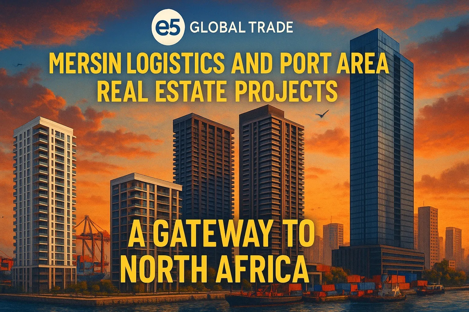 Mersin Logistics and Port Surroundings Real Estate Projects: The Gateway to North Africa