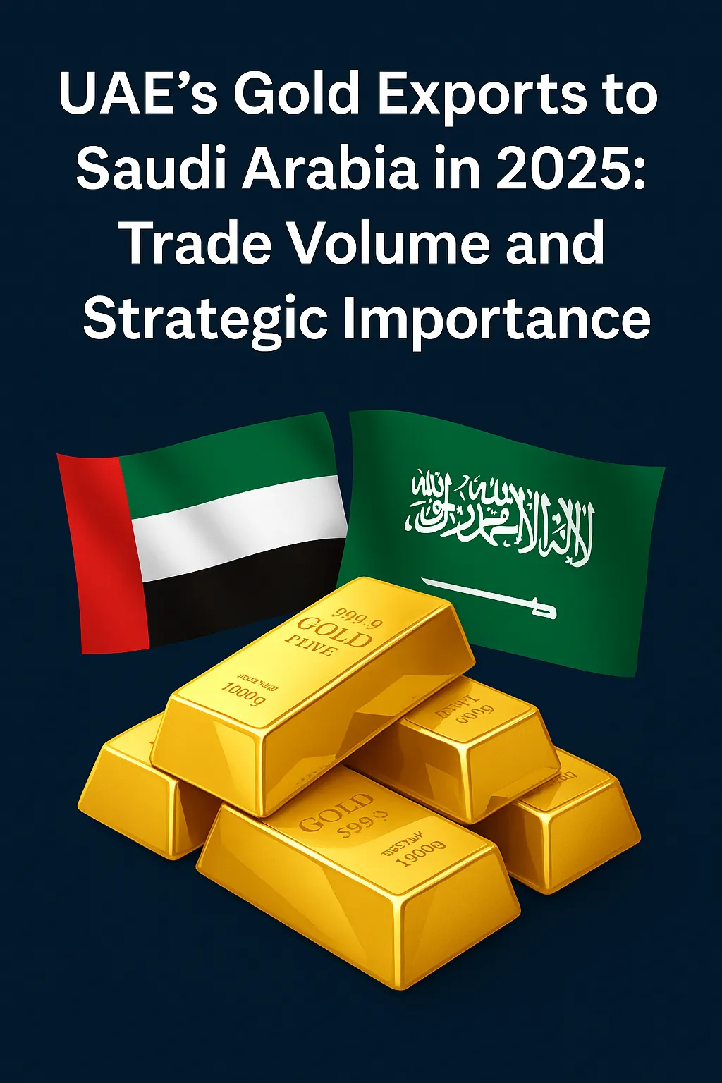 “UAE Gold Exports to Saudi Arabia in 2025: Trade Volume, Strategic Significance, and Future Opportunities”