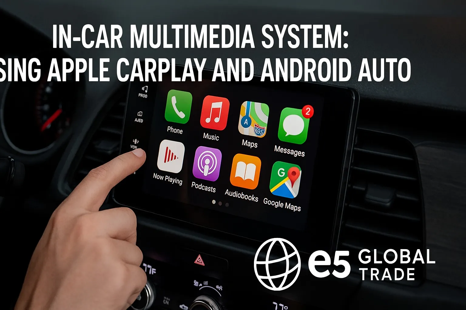 BAE Araç İçi Multimedya Sistemleri: Apple CarPlay ve Android Auto Kullanımı