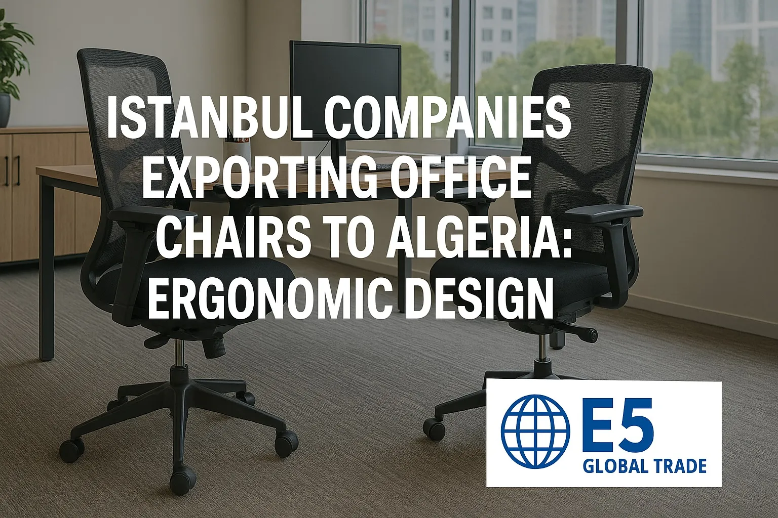 Cezayir’e ofis sandalyesi ihraç eden İstanbul firmaları: Ergonomik tasarım