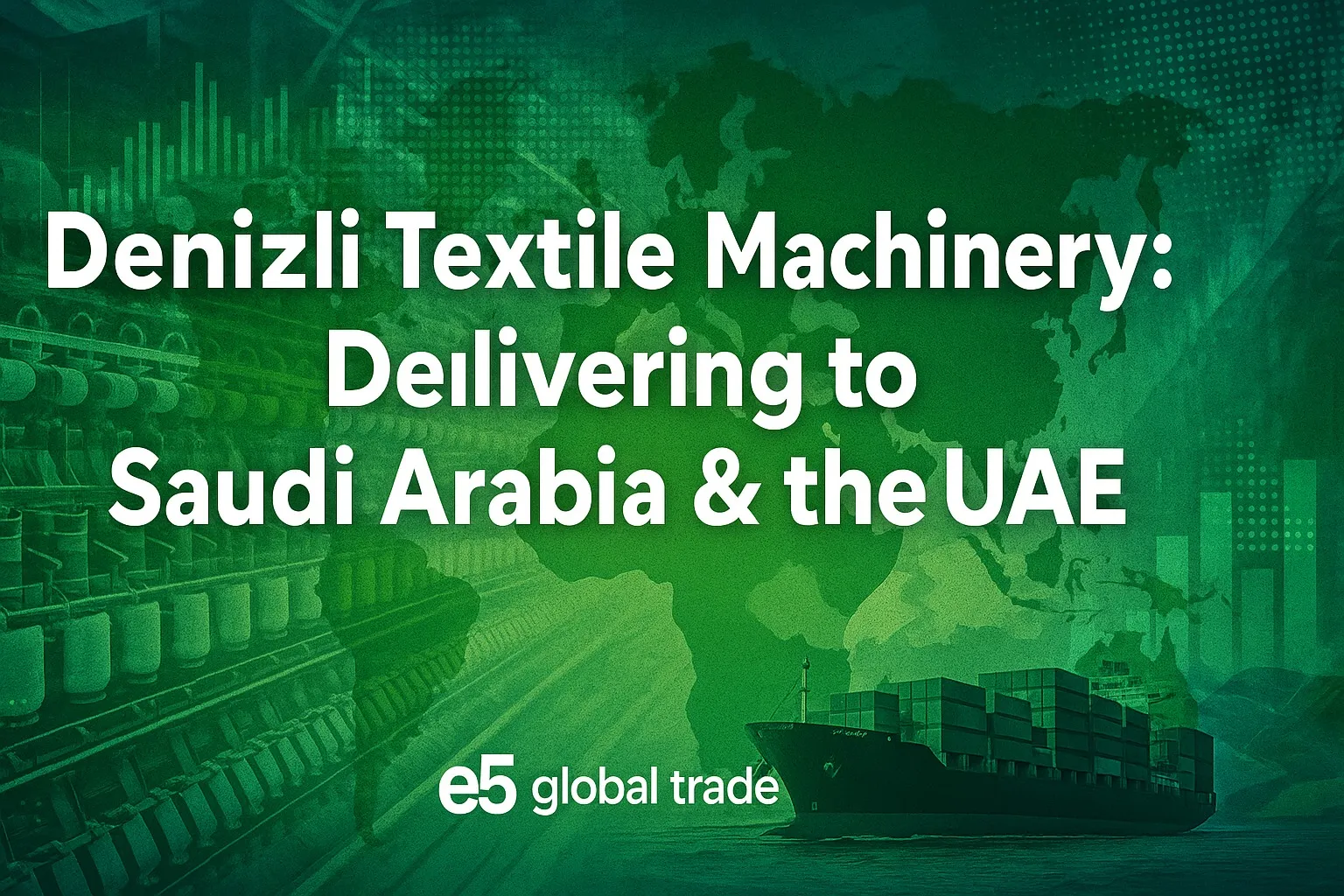 Denizli Tekstil Makineleri: Suudi Arabistan ve BAE İçin Tedarik