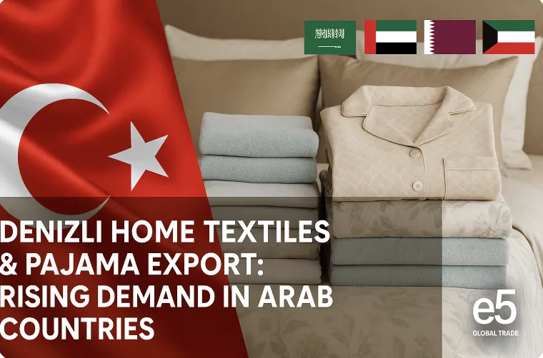 Denizli Ev Tekstili ve Pijama İhracatı: Arap Ülkelerinde Yükselen Talep