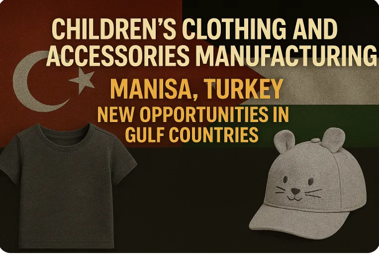 Manisa Çocuk Giyim ve Aksesuar Üretimi: Körfez Ülkelerinde Yeni Fırsatlar