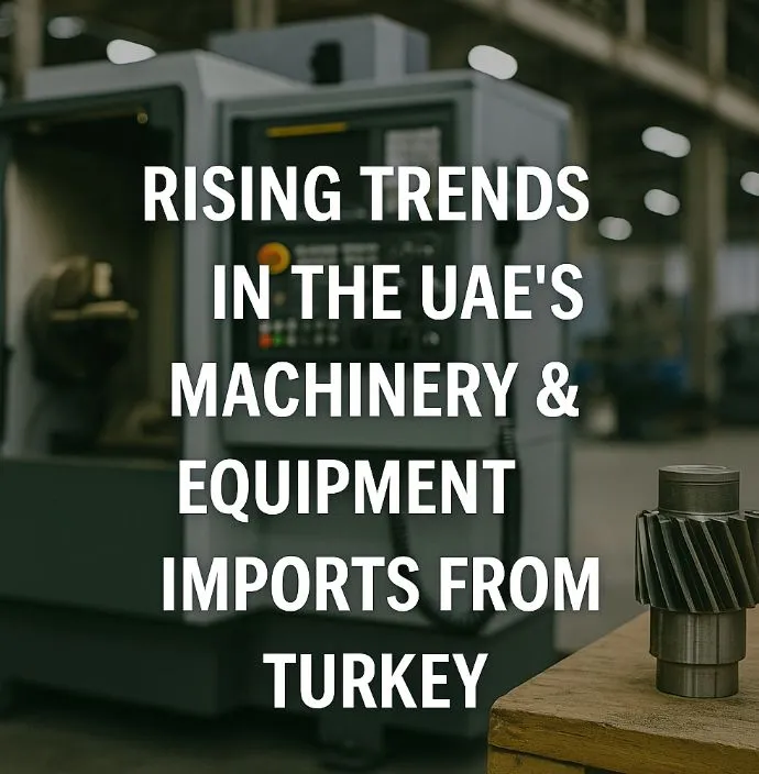 "🇦🇪 الاتجاهات الصاعدة في واردات الإمارات من الآلات والمعدات التركية: شراكة صناعية متنامية"